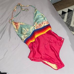 Aviator Nation One Piece Bikini XS